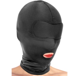 Maska na głowę BDSM z otorem na usta - open mouth hood Fetish Tentation